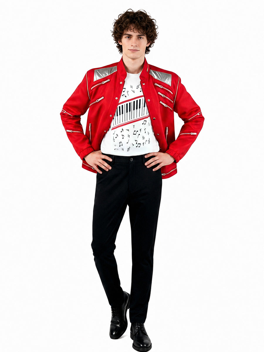Kids Adult 3 Piece Pop King Costume - Image 10