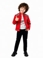 Kids Adult 3 Piece Pop King Costume