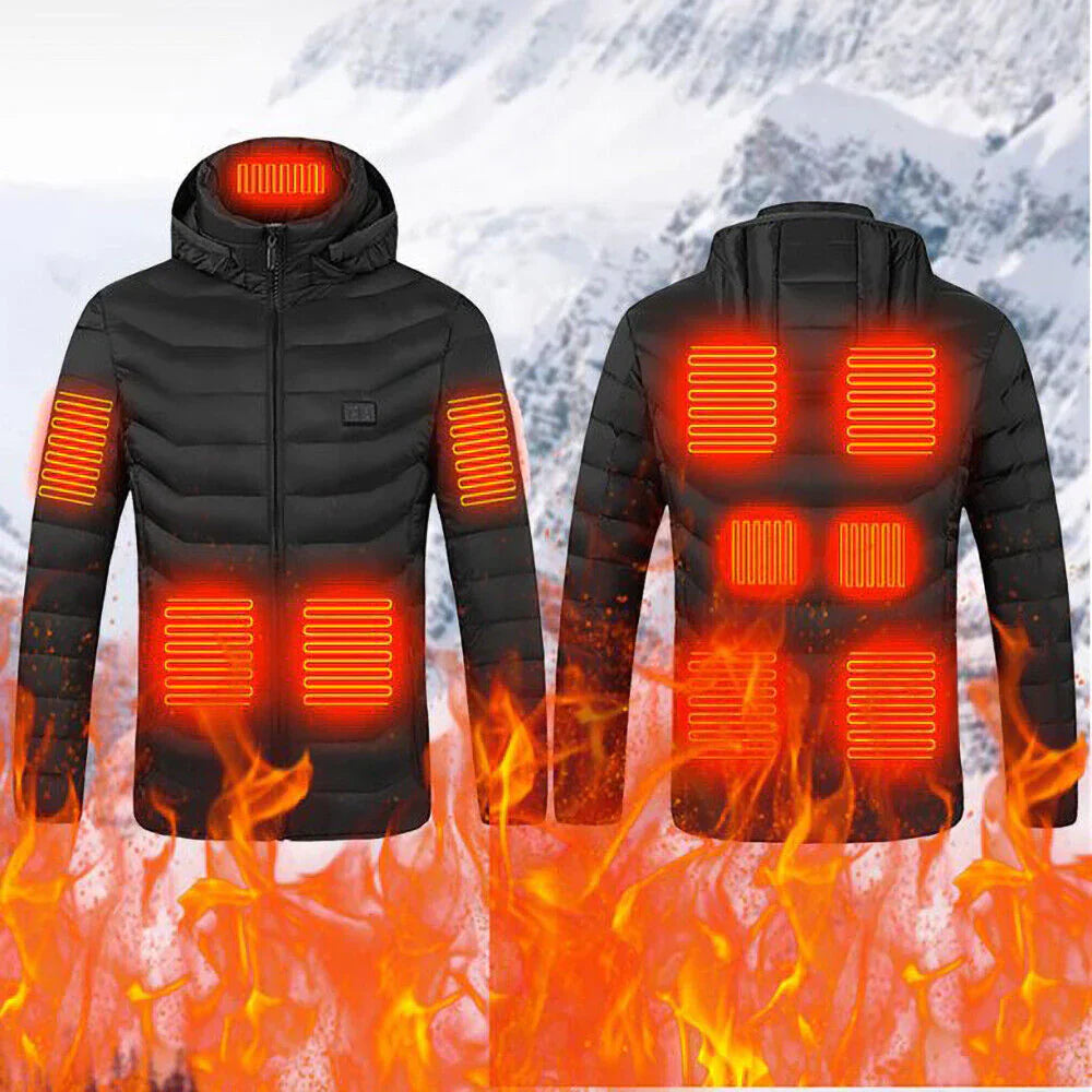 Cozy Thermal Heated Functional Warm Jacket for Cold Days