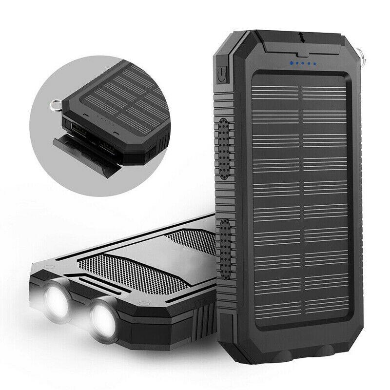Solar Power Bank Dual USB Charging - Image 12