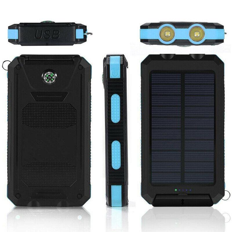 Solar Power Bank Dual USB Charging - Image 14