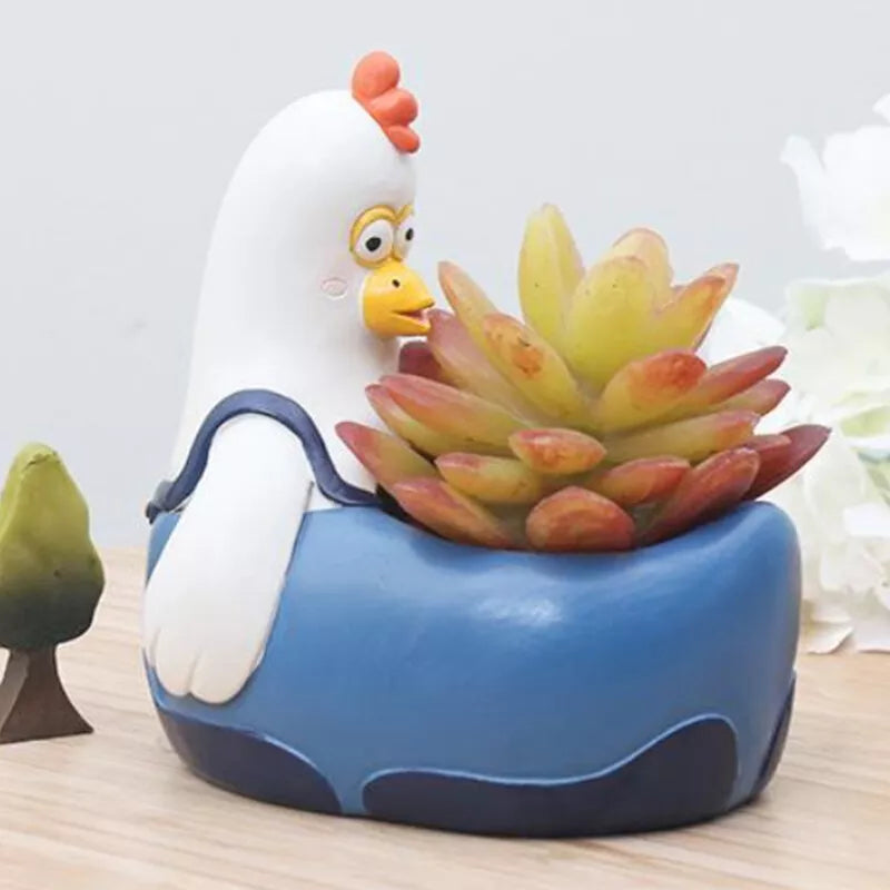 Cute Animal Planter Succulent Cactus Pot Novelty Home Decor - Image 8