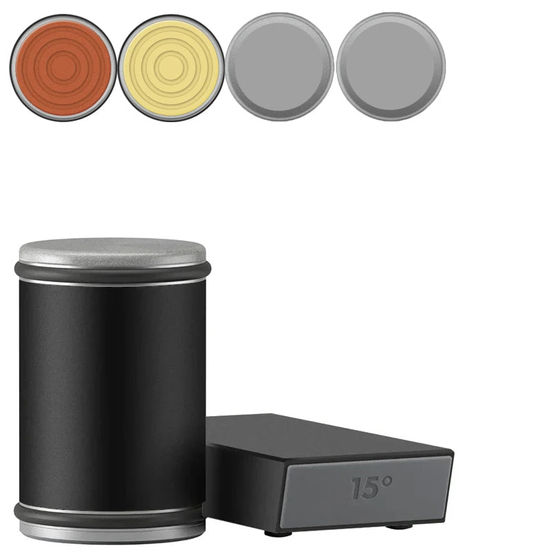 Efficient 2-in-1 Rolling Knife Sharpener Dual-Angle with Magnetic Knife Holder - Image 41