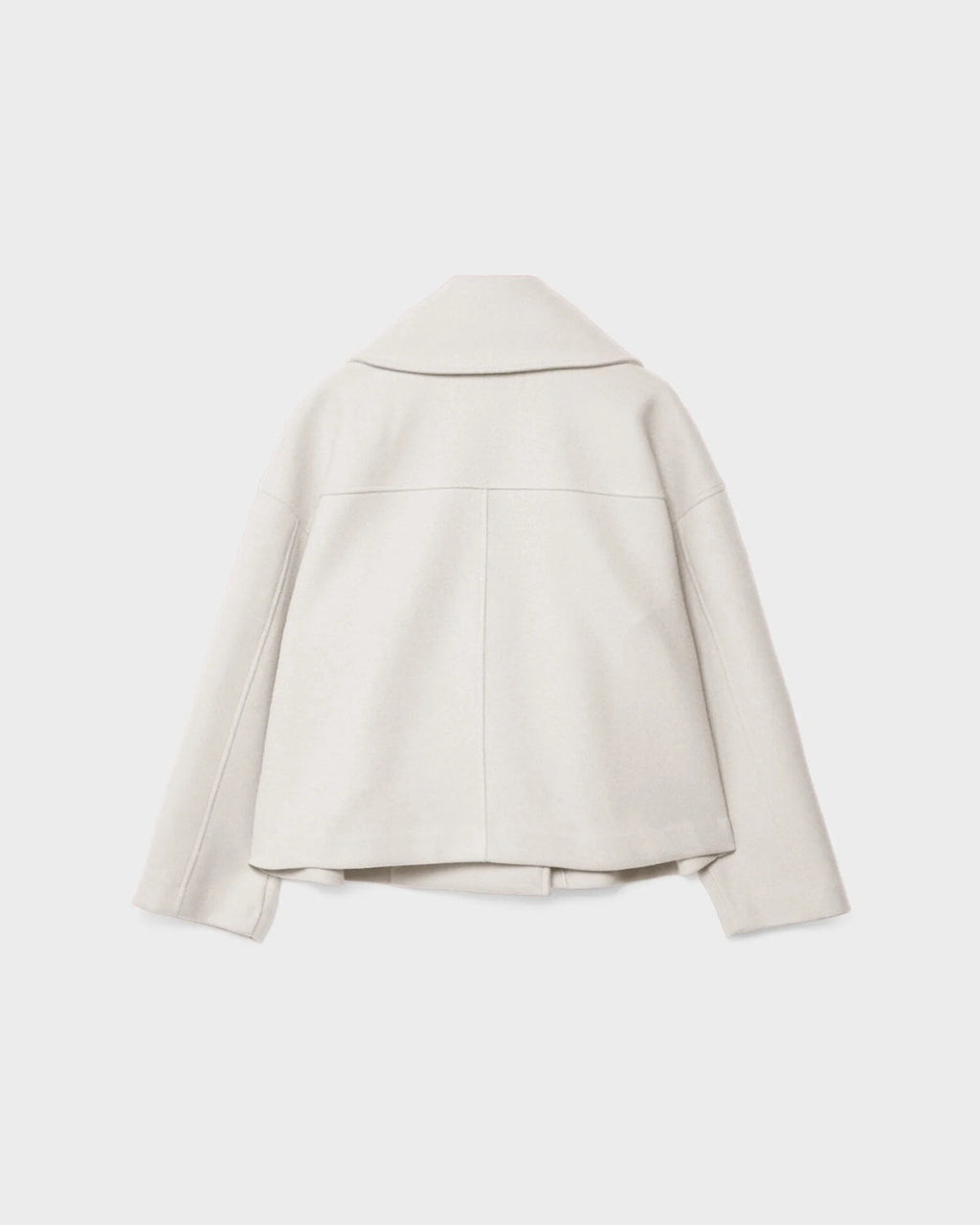 Veste chaude flatteuse à larges revers pour l’hiver pour femme