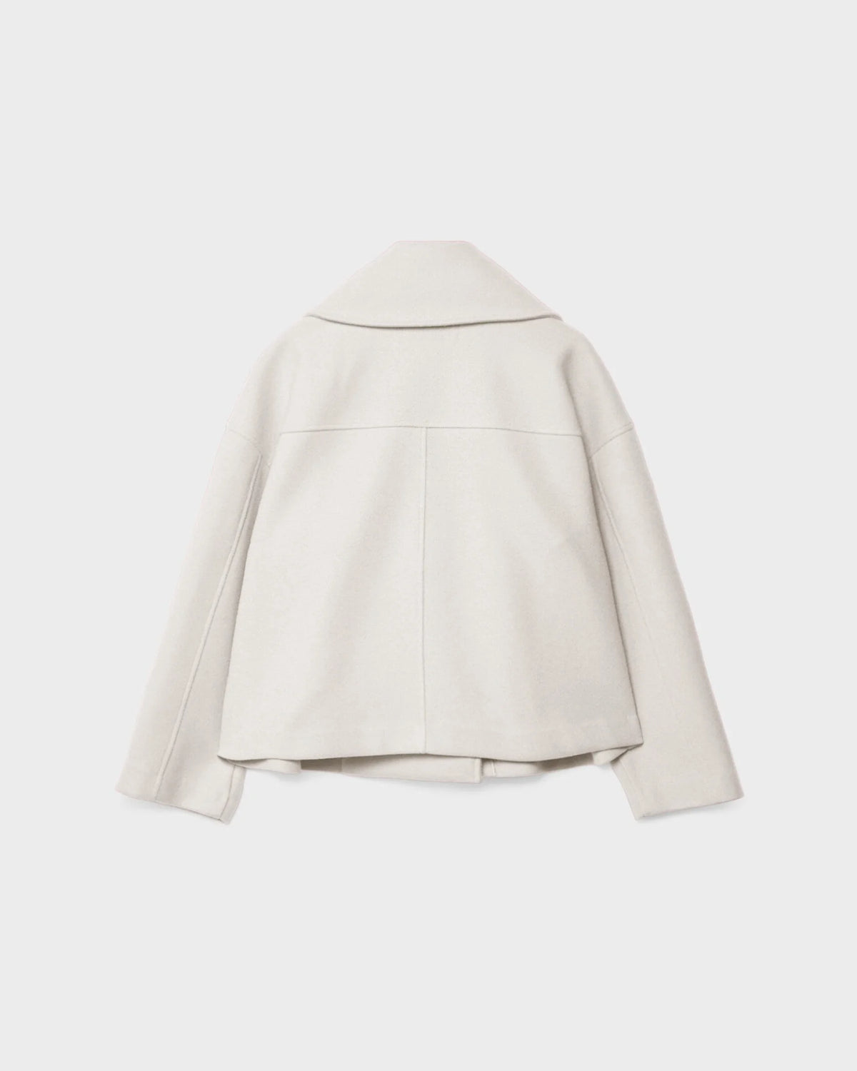 Veste chaude flatteuse à larges revers pour l’hiver pour femme