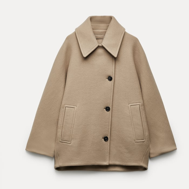 Women's Stylish Button Formal Business Coat for Winter