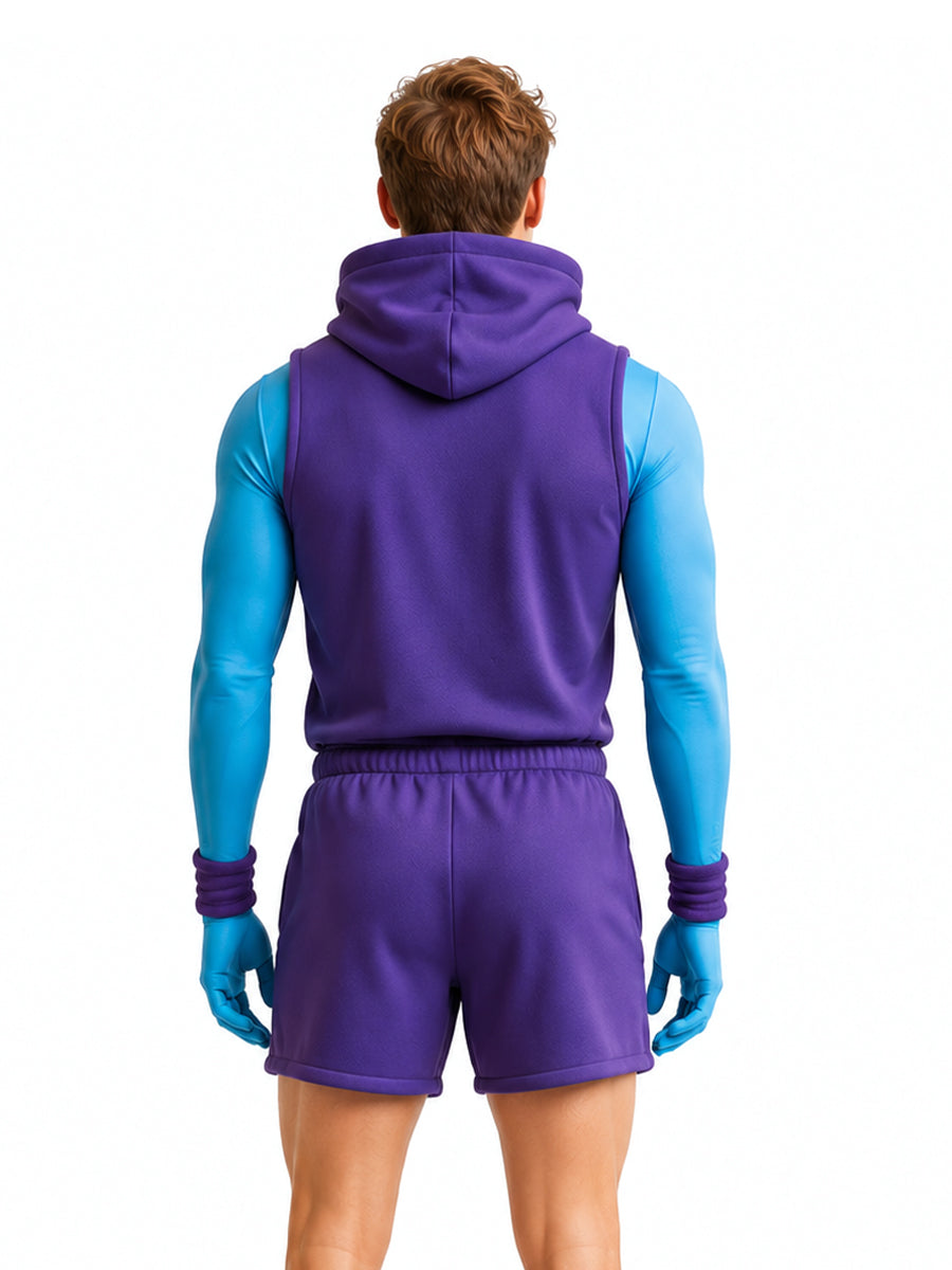 Men Cosplay Costume Skull Villain - Image 3