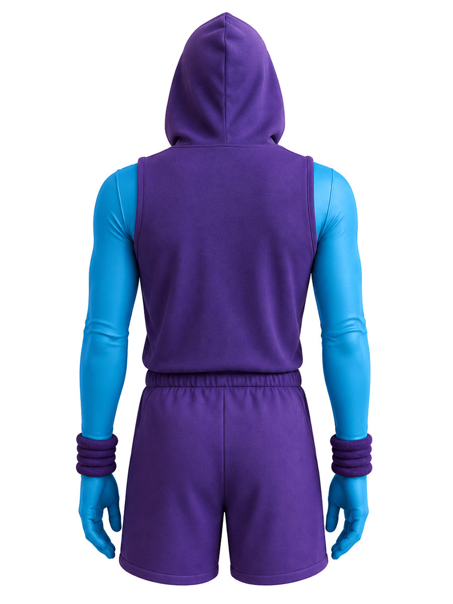 Men Cosplay Costume Skull Villain - Image 7