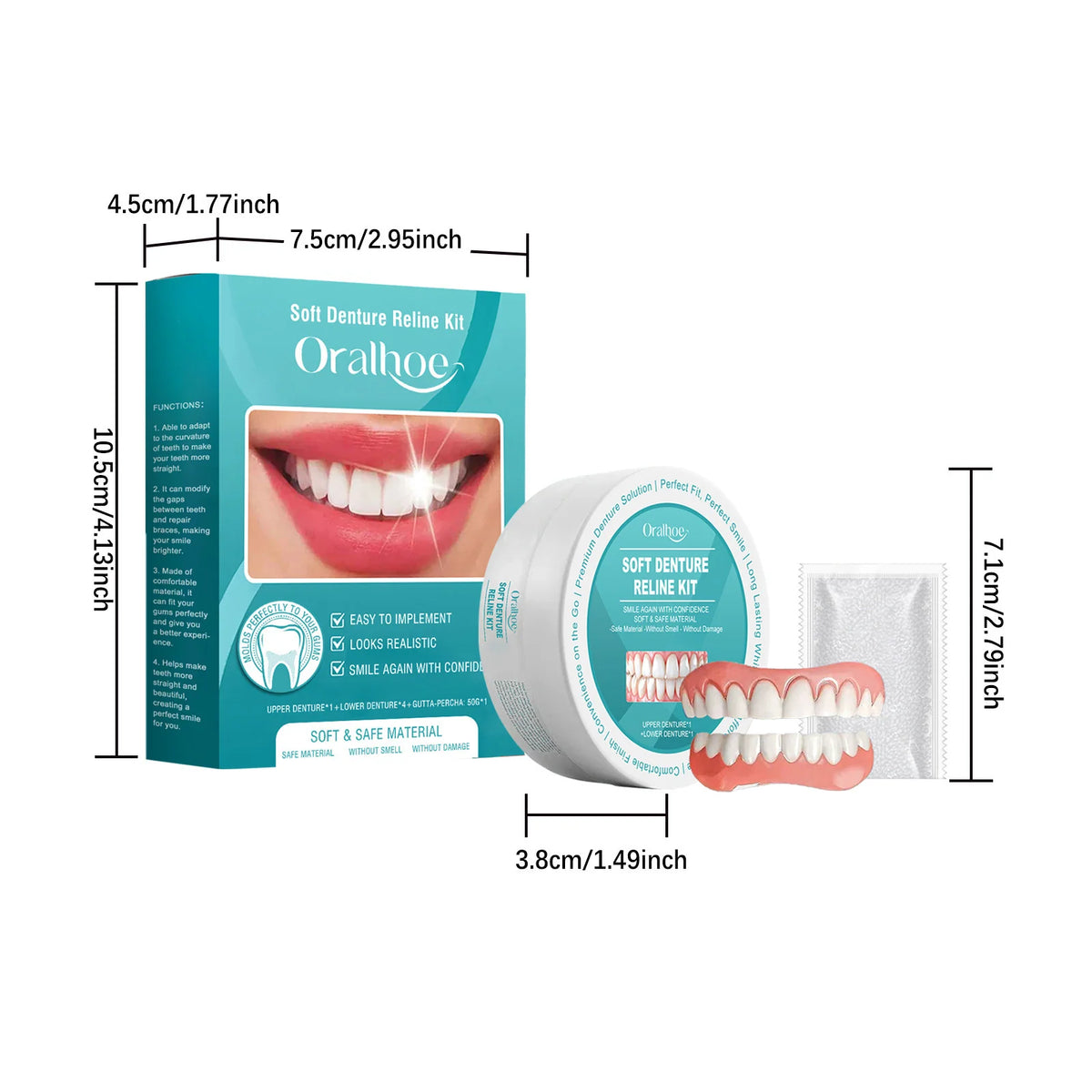 Snap On Veneers Custom Moldable Fit - Image 9