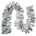 Snow Flocked Artificial Pine Christmas Garland Bendable Wire Core - Image 5