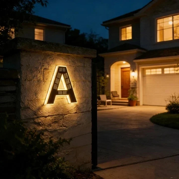 Solar House Numbers Automatic LED Backlighting - Image 15
