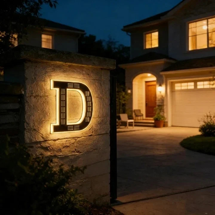 Solar House Numbers Automatic LED Backlighting - Image 18