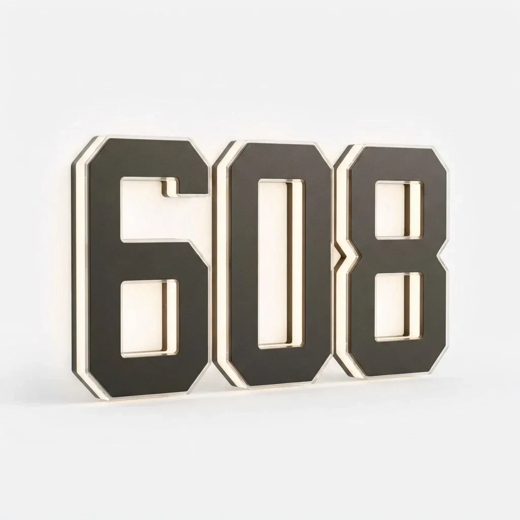 Solar House Numbers Automatic LED Backlighting - Image 19