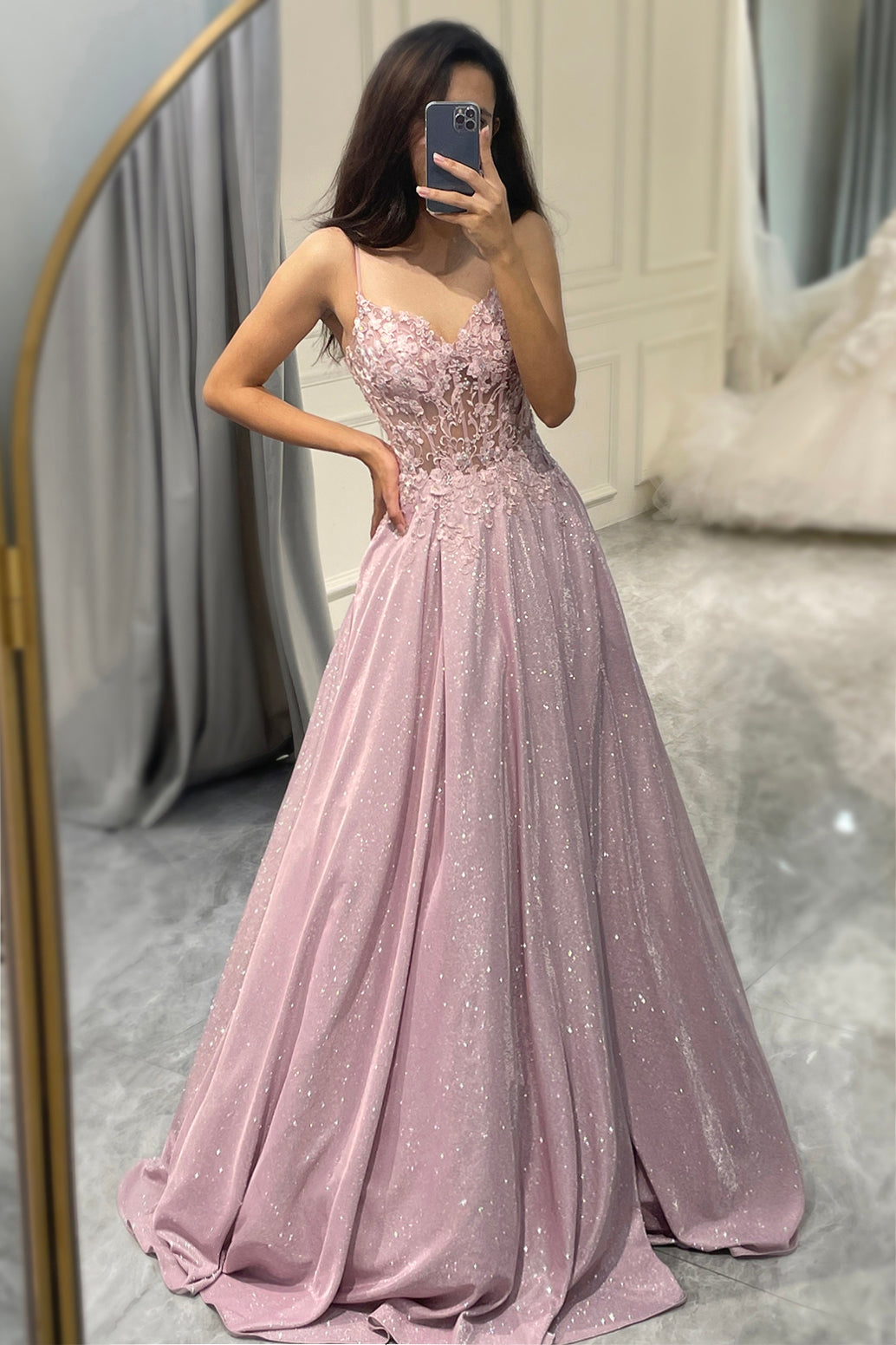 Women’s Classic Embellished Maxi Evening Wedding Guest Dresses