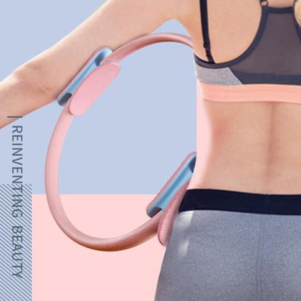 Pilates Ring Magic Circle Dual Grip Inner Thigh Toner Home Fitness - Image 6