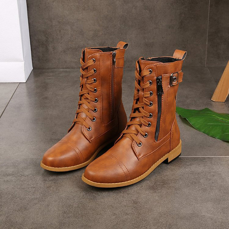 Women’s Supportive Side Zip Ankle Comfort Boots