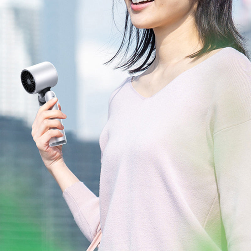Portable Neck Fan Rechargeable Handheld Mini Ice Cooling Personal Fan - Image 7
