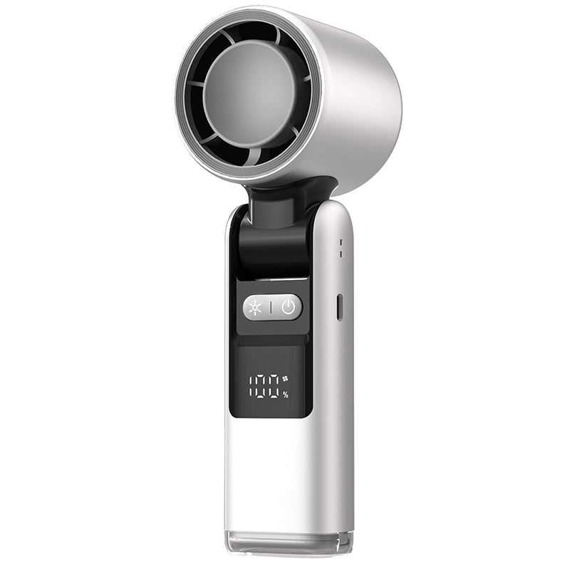 Portable Neck Fan Rechargeable Handheld Mini Ice Cooling Personal Fan - Image 14