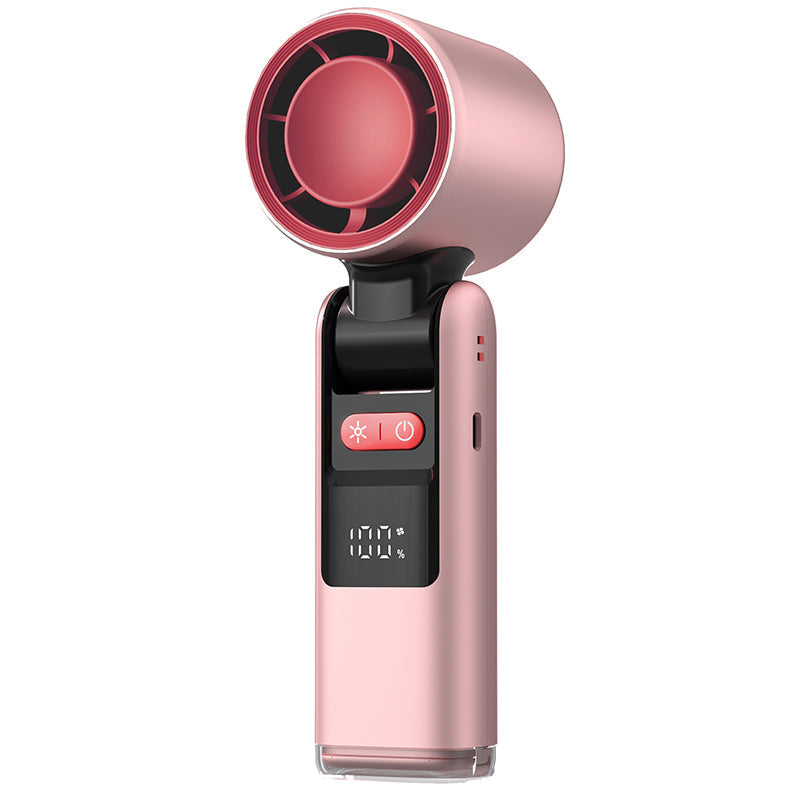 Portable Neck Fan Rechargeable Handheld Mini Ice Cooling Personal Fan - Image 13