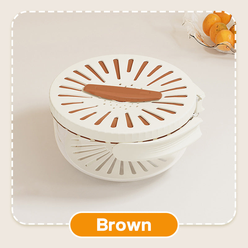Berry Keeper Colander Fruit Storage Container Fridge Washing Bowl Strainer - Image 9