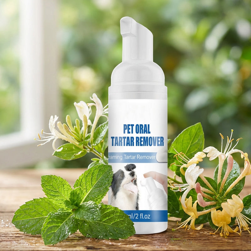 Dog Dental Foam No Brush Tartar Plaque Remover Bad Breath Treatment - Image 9