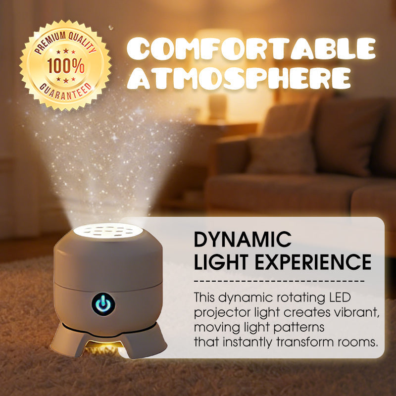 Ocean Wave Projector Light Rotating LED Night Light Bedroom Ceiling - Image 5