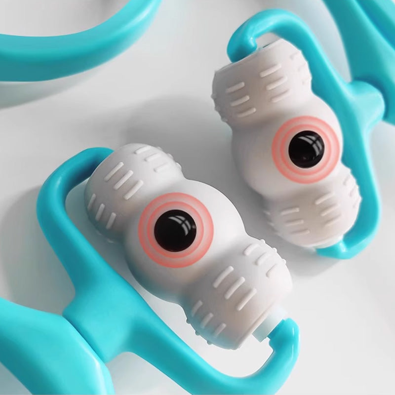 Manual Neck Massager Clip Shoulder Pain Relief Handheld Muscle Tool - Image 3