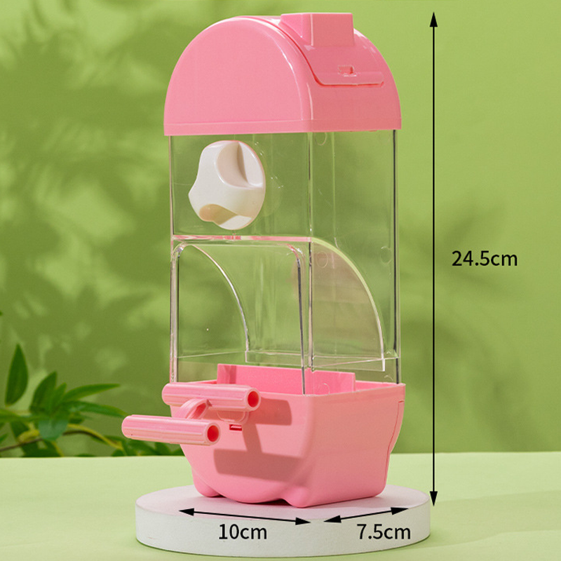 Automatic Bird Feeder Cage No Mess Large Capacity Seed Dispenser - Image 11