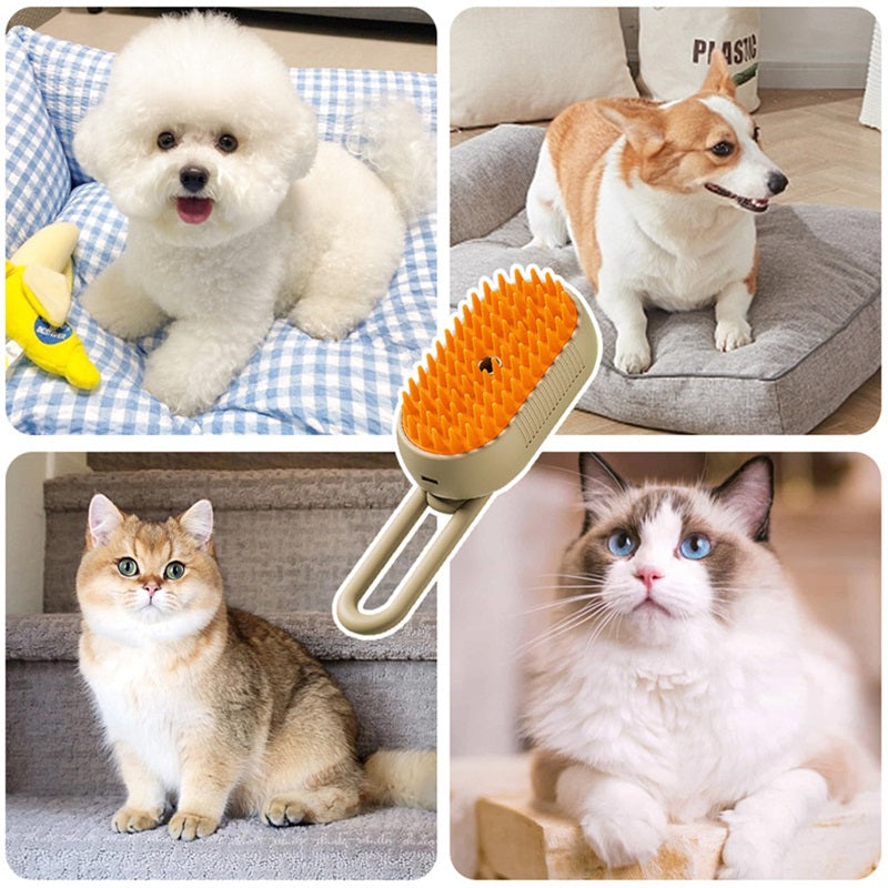 Cat Steam Brush For Pet Grooming - Image 8