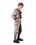 Adult Clown Costume Striped - Image 2