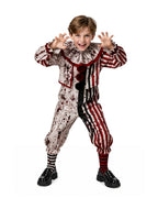 Adult Clown Costume Striped - Image 5