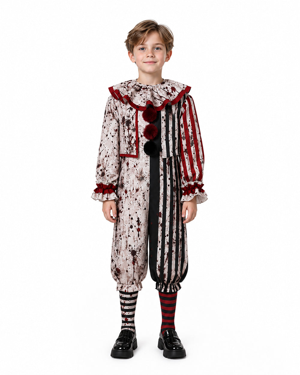 Adult Clown Costume Striped