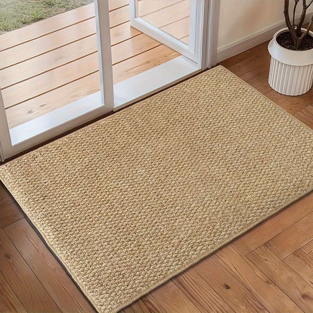 Washable Entryway Rug with Dirt Control