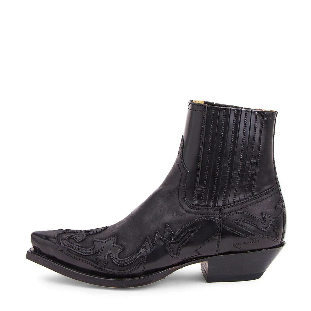 Sleek Outdoor Embroidery Western Style Cowboy High Boots for Women