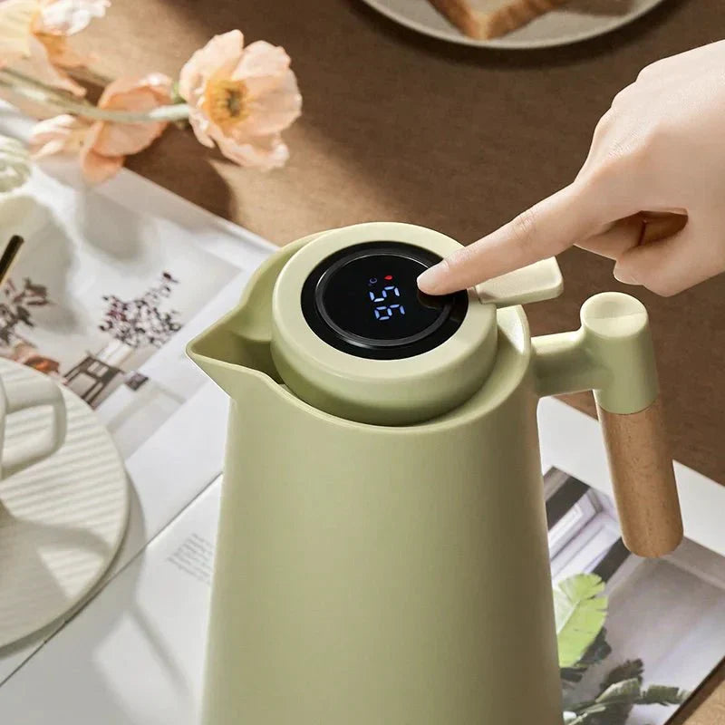 Insulated Vacuum Jug with Digital Temperature Display – Hot & Cold Carafe - Image 2