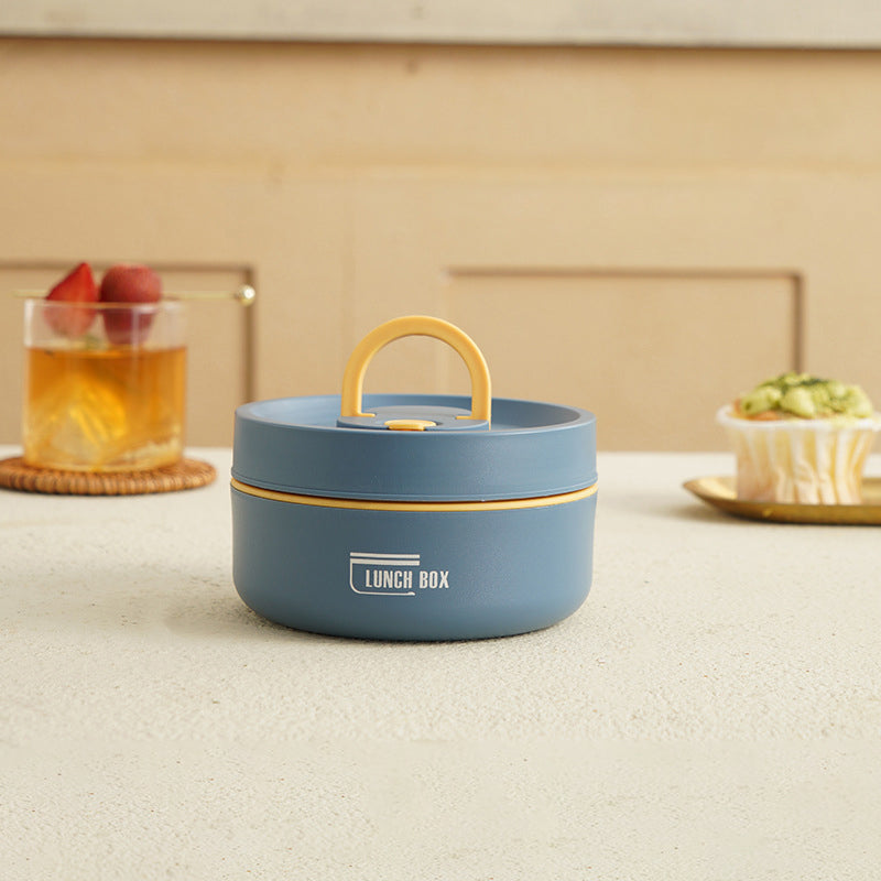 Insulated Thermal Steel Lunch Box for Hot Food with Leakproof Lid