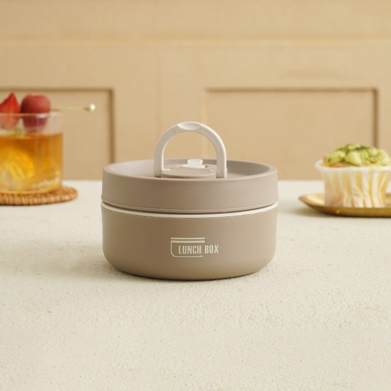 Insulated Thermal Steel Lunch Box for Hot Food with Leakproof Lid