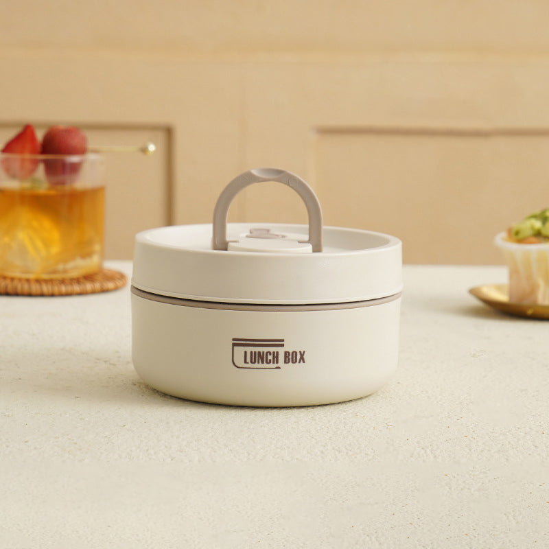 Insulated Thermal Steel Lunch Box for Hot Food with Leakproof Lid
