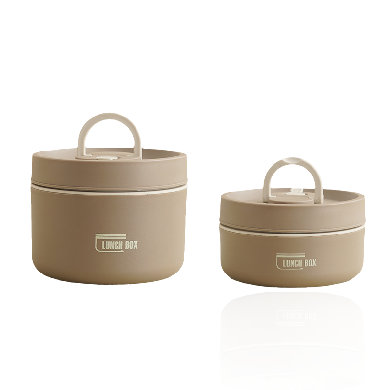 Insulated Thermal Steel Lunch Box for Hot Food with Leakproof Lid