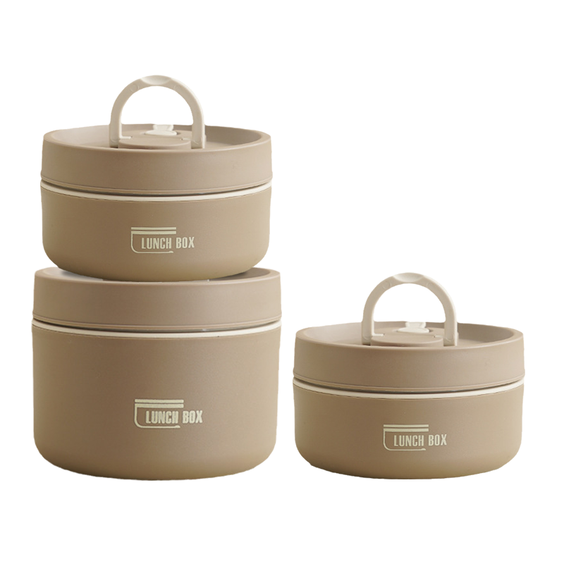 Insulated Thermal Steel Lunch Box for Hot Food with Leakproof Lid