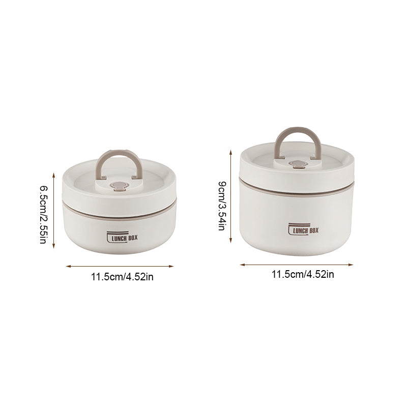 Insulated Thermal Steel Lunch Box for Hot Food with Leakproof Lid