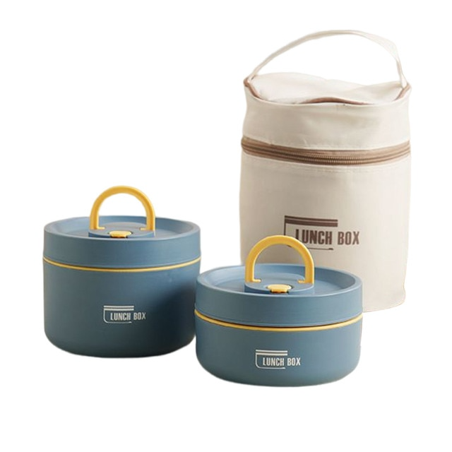 Insulated Thermal Steel Lunch Box for Hot Food with Leakproof Lid