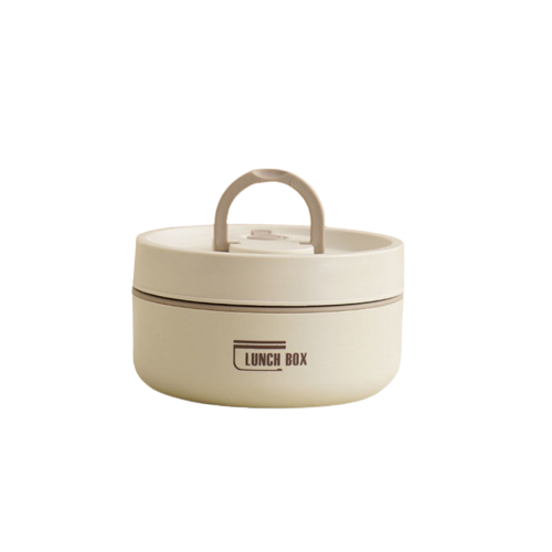 Insulated Thermal Steel Lunch Box for Hot Food with Leakproof Lid