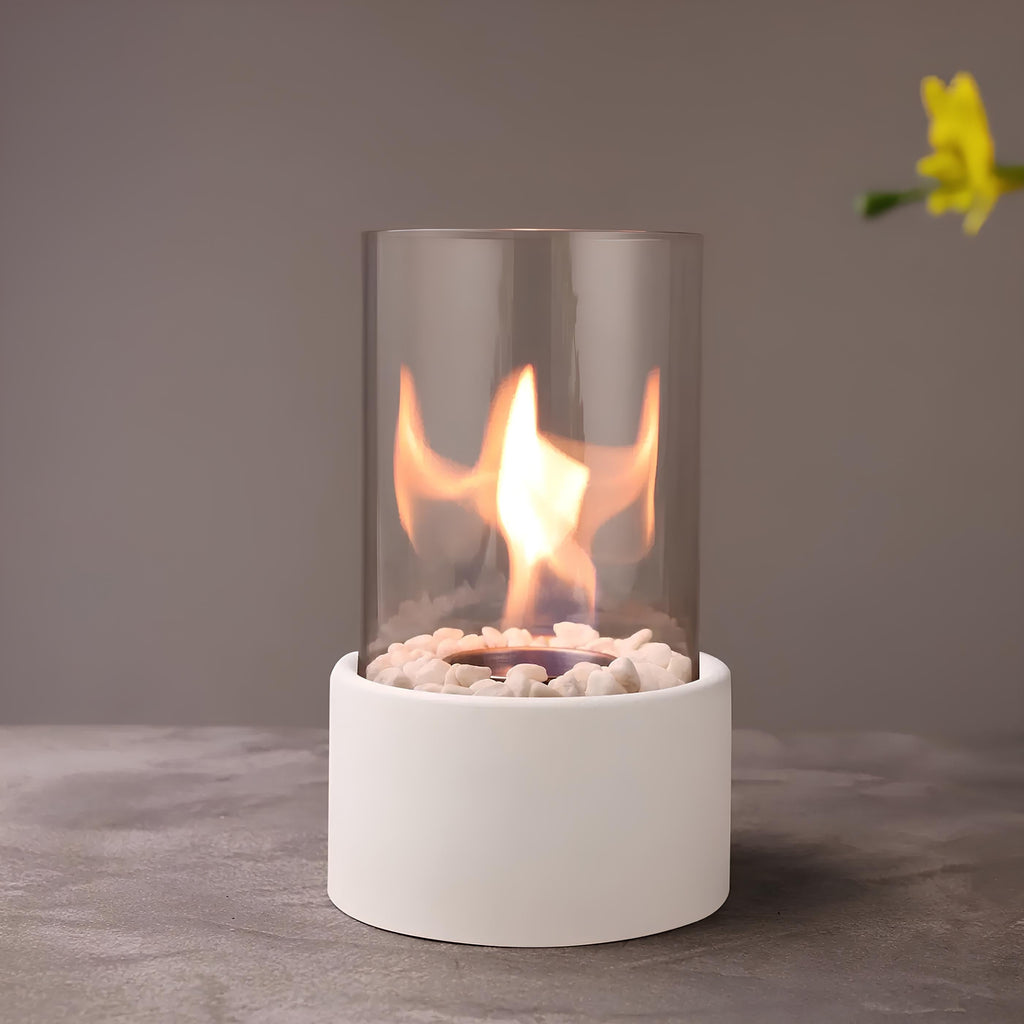 Decorative Atmospheric Glass Flame Lamp