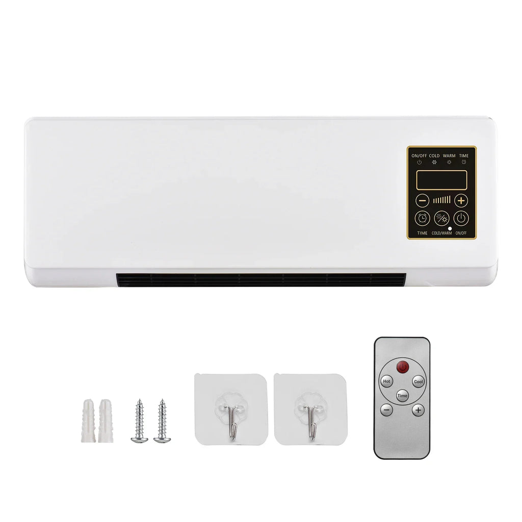 Wall Mounted Heater Fan Combo All Season Ductless Space Saving Room Unit — product view 8