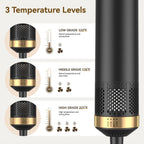 5 in 1 Blow Dryer Brush Volumizer Negative Ion Hot Air Styler Auto Curling — product view 2