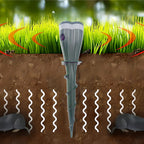 Solar Mole Repellent Stakes Waterproof Gopher Vole Repeller Lawn — product view 5
