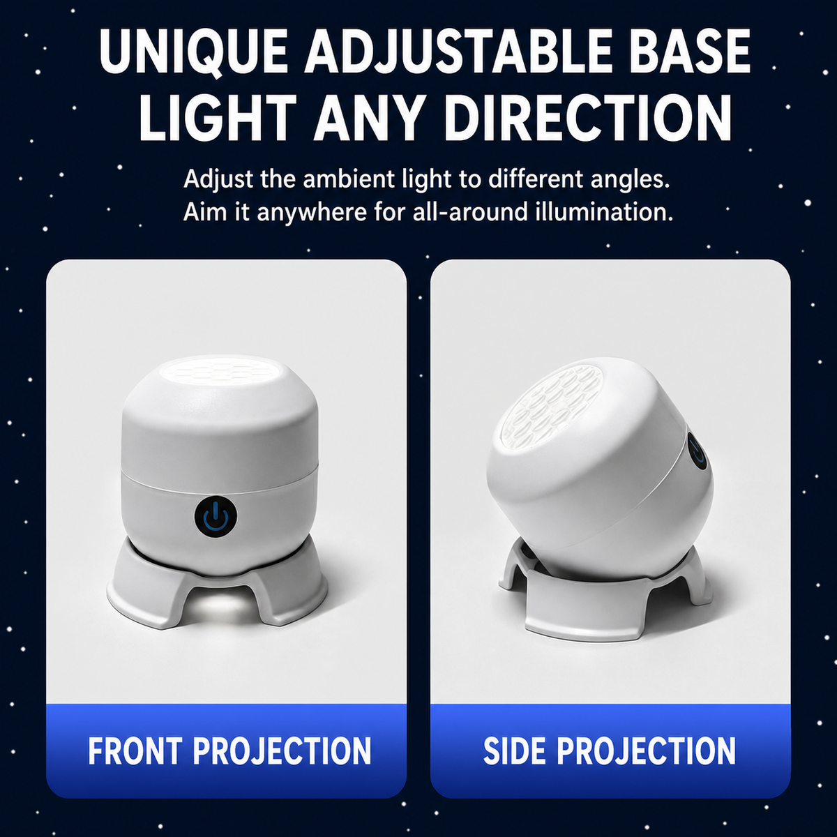 Ocean Wave Projector Light Rotating LED Night Light Bedroom Ceiling — product view 11
