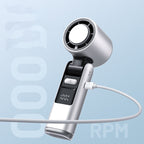 Portable Neck Fan Rechargeable Handheld Mini Ice Cooling Personal Fan — product view 4