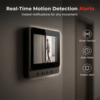 Smart Video Doorbell Camera 4.3 Monitor Two-Way Audio Night Vision — product view 7